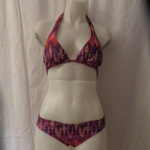 HERMANNY PINK/ORANGE/BLUE/PURPLE BEADED 2PC 6
